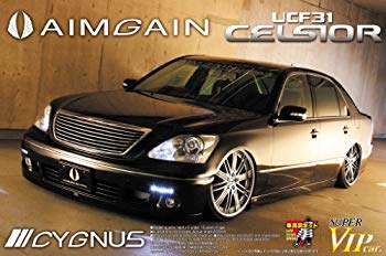 [Used] Qingdao Cultural Teaching Materials 1/24 Super VIP Car Series No.84 Aim Gain Toyota 31 Celsior Late Plastic Model