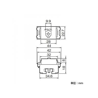 [New] Panasonic Modular Jack WNT15649W