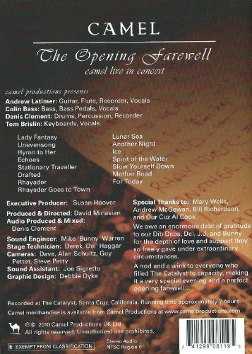 【新品】 Opening Farewell: Live at Catalyst [DVD] [Import]