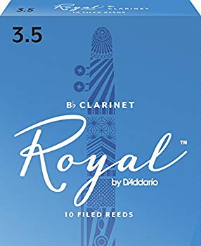 [Used] (Unused / Unopened) RICO Royal Lead BB Clarinet Strength: 3.5 (10 pieces) Fileed RCB1035