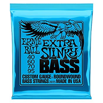 【中古】(未使用･未開封品)　【正規品】 ERNIE BALL 2835 ベース弦 (40-95) EXTRA SLINKY BASS エクストラ・スリンキー・ベース