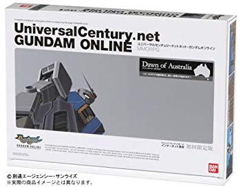 [Used] (Unused / Unopened) UNIVERSALCENTURY.NET GUNDAM ONLINE DAWN OF AUSTRALIA Limited Edition
