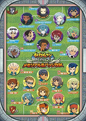 [New] Theatrical release Anime Inazuma Eleven Inazuma Elephant Dream Match Memorial Can Badge BOX BOX (first limited production) [DVD]