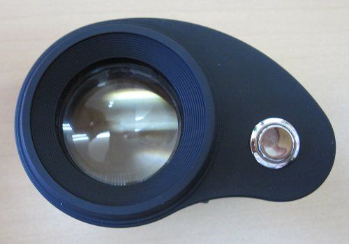 [New] TSK Loupe Desktop 10 times Lens 25mm LED with LED Light DS-10