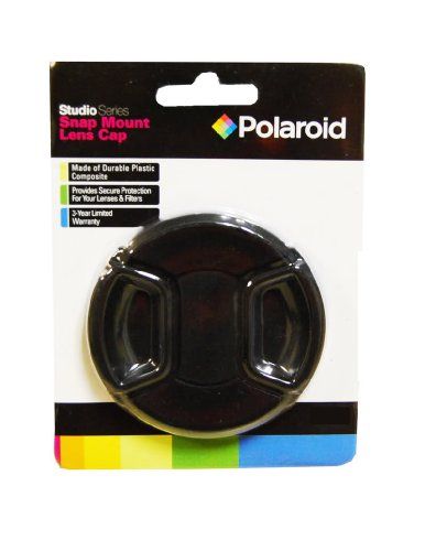 [New] POLAROID Studio Series 62mm Snap Mount Lens Cap