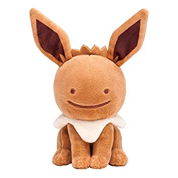 【中古】ポケモンセンターオリジナル ぬいぐるみ へんしん! メタモン イーブイ