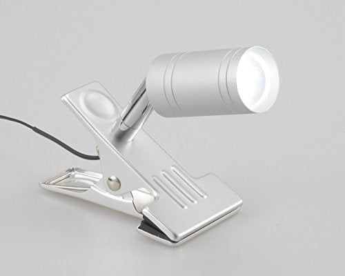 [New] OHM LED Clip Light LTL-C6N Silver Lunch White [Part number] 06-1307 LTL-C6N-S