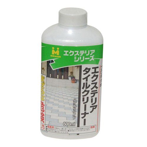 【新品】 日本ミラコン産業 エクステリア・タイルクリーナー 600ml 2本セット EXT-04 0293al