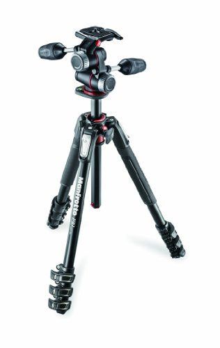 [New] MANFROTTO Professional Tripod 190 Series Aluminum 4 steps + RC2 3WAY Undai Kit MK190XPRO4-3W