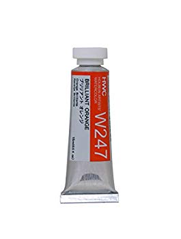 【中古】(未使用･未開封品)　ホルベイン  透明水彩絵具 ブリリアントオレンジ W247 15ml(5号)