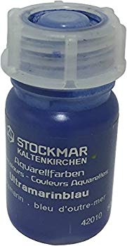 [Used] (Unused / Unopened) Stockmar watercolor paint single color 50cc (Ultramarine blue)