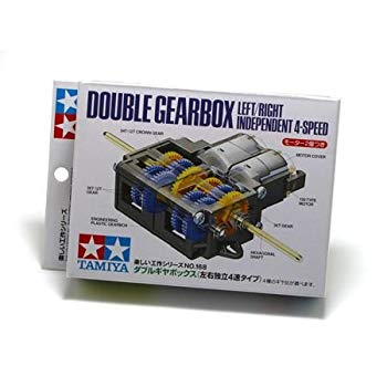 [Used] (Unused / Unopened) Tamiya Fun Series No.168 Double Gear Box left and right Independent 4 -speed type (70168)