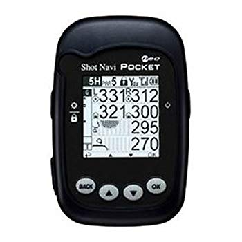 [Used] Shot Navi Golf Navi Pocket Neo Black SN-P02