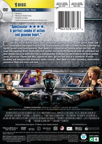 [New] Real Steel [DVD]