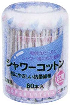 【中古】(未使用･未開封品)　白十字 FC シャワーコットン 80本入