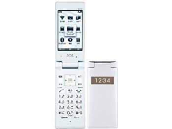 [Used] (Unused / Unopened) WILLCOM WX12K WHITE × GOLD