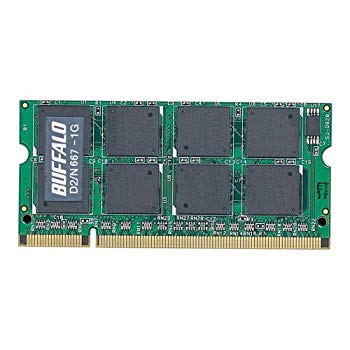 [Used] (Unused/Unopened) BUFFALO DDR2 Memory 667MHz PC2-5300 200pin 1GB D2/N667-1G