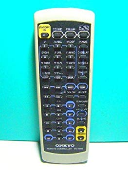 [Used] ONKYO Audio remote control RC-490s