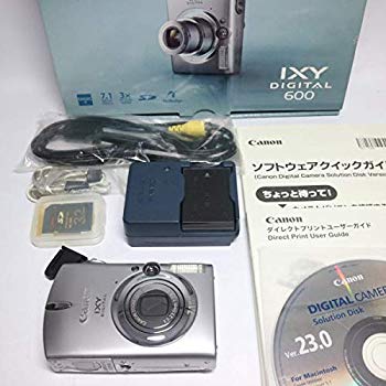 [Used] ● IXY DIGITAL 600 Silver ● Canon