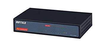 [Used] (Unused/Unopened) BUFFALO GIGA compatible power supply 5-port switching HUB Black LSW3-GT-5NS/BK