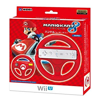 [Used] Mario Kart 8 Handle for Wii Remote Control Mario