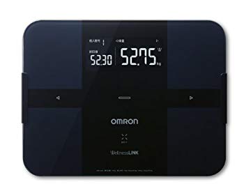 [Used] OMRON Weight / Body Composition Meter Body Scan Black HBF-252F-BK