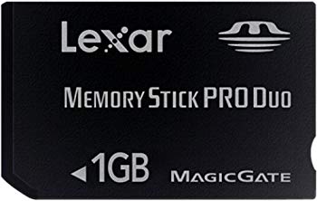 【中古】Lexar メモリースティック Pro Duo 1GB MSDP1GB-800