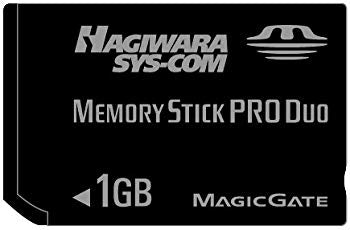【中古】(未使用･未開封品)　ハギワラシスコム HNT-MPD1G メモリースティックDuo