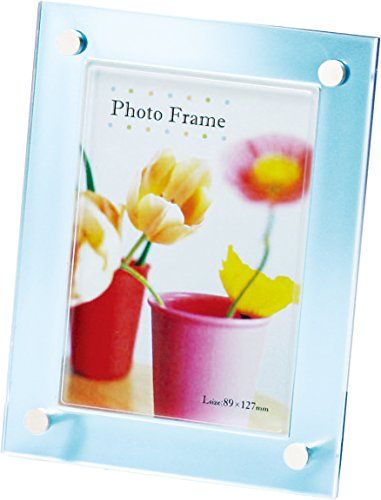 [New] NAKABAYASHI Photo Frame Color Acrylic Photo Frame L Square Blue NAKABAYASHI TP-203-L-B