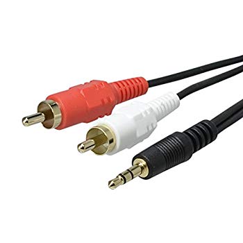 【中古】(未使用･未開封品)　アクロス AUDIO変換ケーブル 1.5m ステレオミニプラグ3.5mm-RCAピン×2 AVC104