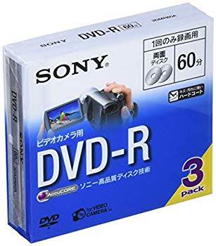 [Used] (Unused / Unopened) DVD-R (8cm) 3DMR60A for Sony Video Camera