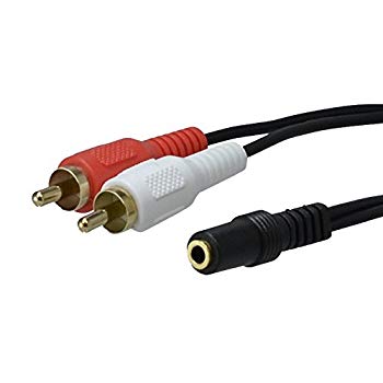 【中古】(未使用･未開封品)　アクロス AUDIO変換ケーブル 1.5m ステレオミニジャック3.5mm-RCAピン×2 AVC116