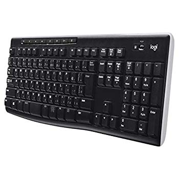 [Used] (Unused / Unopened) Logitech Keyboard Wireless Wireless Full Size With Thin Tinky Waterproof Quiet Design USB Connection 3 -year Free Guarantee Board UNIFYING Compatible Recruitment K