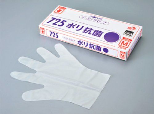 [New] Okamoto antibacterial E -ji gloves (100 pieces) 725 L 25 to 30μ