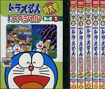 [Used] Doraemon TV version Special No. Spring Volume [Rental Drop] (6 volumes in total) [Marketplace DVD set product]