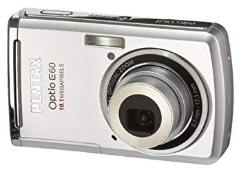 [Used] (Unused / Unopened) PENTAX Digital Camera OPTIO (Optio) E60 Silver 10.1 million Pixel Optical 3x Zoom Optio60s