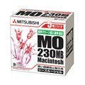 [Used] (Unused / Unopened) Mitsubishi Chemical Media MO 3.5 inches 230mB Mac Format Think Seacell 1P Case X5 Case KR230M5SV