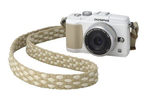 [New] OLYMPUS Shoulder Strap Mirrorless SLR Beige CSS-S114