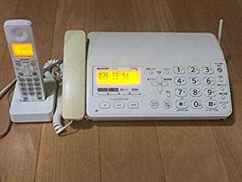 [Used] (Unused / Unopened) SHARP Digital Cordless Fax with 1 White UX-D19CL-W