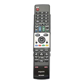 [Used] Sharp (AQUOS) Genuine remote control GA738WJSA (0126380038)