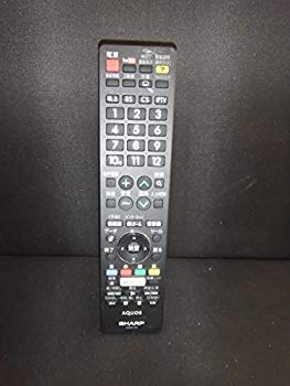 [Used] SHARP LCD TV (AQUOS) Genuine remote control GB251SA RRMCGB251WJSA (0106380524)