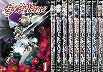 [Used] (Unused / Unopened) Claymore Clay More 1-9 (9 pieces in total) (All volume set DVD) | Used DVD [Rental] [DVD]