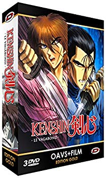 [Used] Rurouni Kenshin-Meiji Kenken Roman Tan-OVA (Remember + Star Frost) / Theatrical Version (Rejuvenated Song for Meiji Restoration) DVD-BOX (7 episodes 300 minutes) Anime [DVD] [Import]