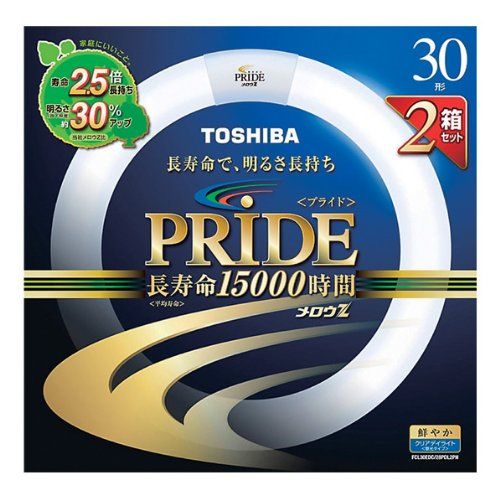 [New] Toshiba Mello Z PRIDE (Pride) Creation "Carrine" 30 -type Clear Daylight (3 Wave Long Land Lunch Light Color Type) 2 Box Set FCL30EDC/28PDL2PN