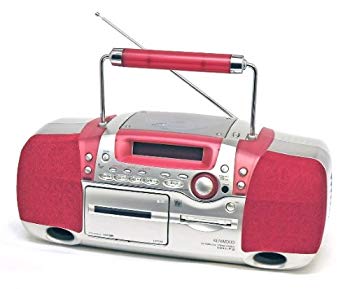[Used] (Unused/Unopened) KENWOOD Kenwood JVC MD Personal Stereo System RAMPAGE (Rampage) MDX-F3-R (Red) (CD/MD/Cassette) (radio-kase shape)