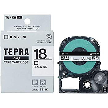 [Used] (Unused / Unopened) King Jim Tape Cartridge Tepura Pro 18mm SS18K