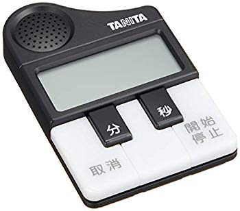 [Used] (Unused / Unopened) Tanita timer melody black TD-382 BK