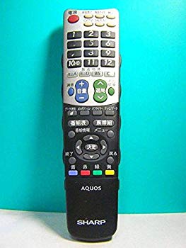 [Used] Sharp TV remote control GA696WJSA