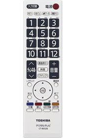 [Used] Toshiba genuine LCD TV remote control CT-90328A