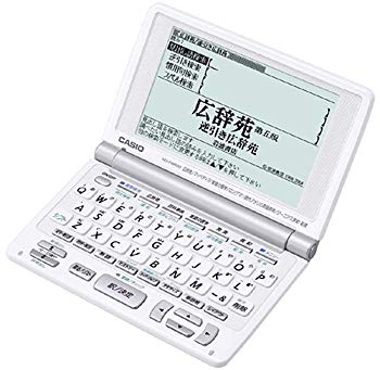 [Used] (Unused / Unopened) CASIO EX-WORD XD-F6600WE Electronic dictionary (rich 80 dictionary high-definition LCD White)